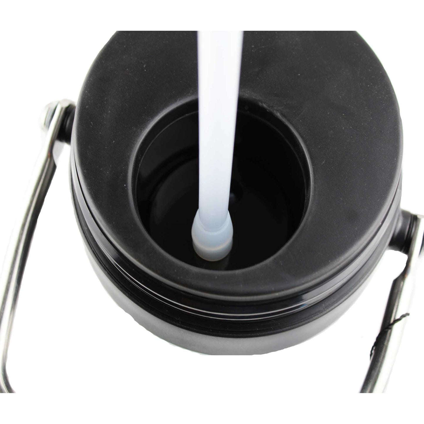 Half Gallon Jug with Silicone Base - White