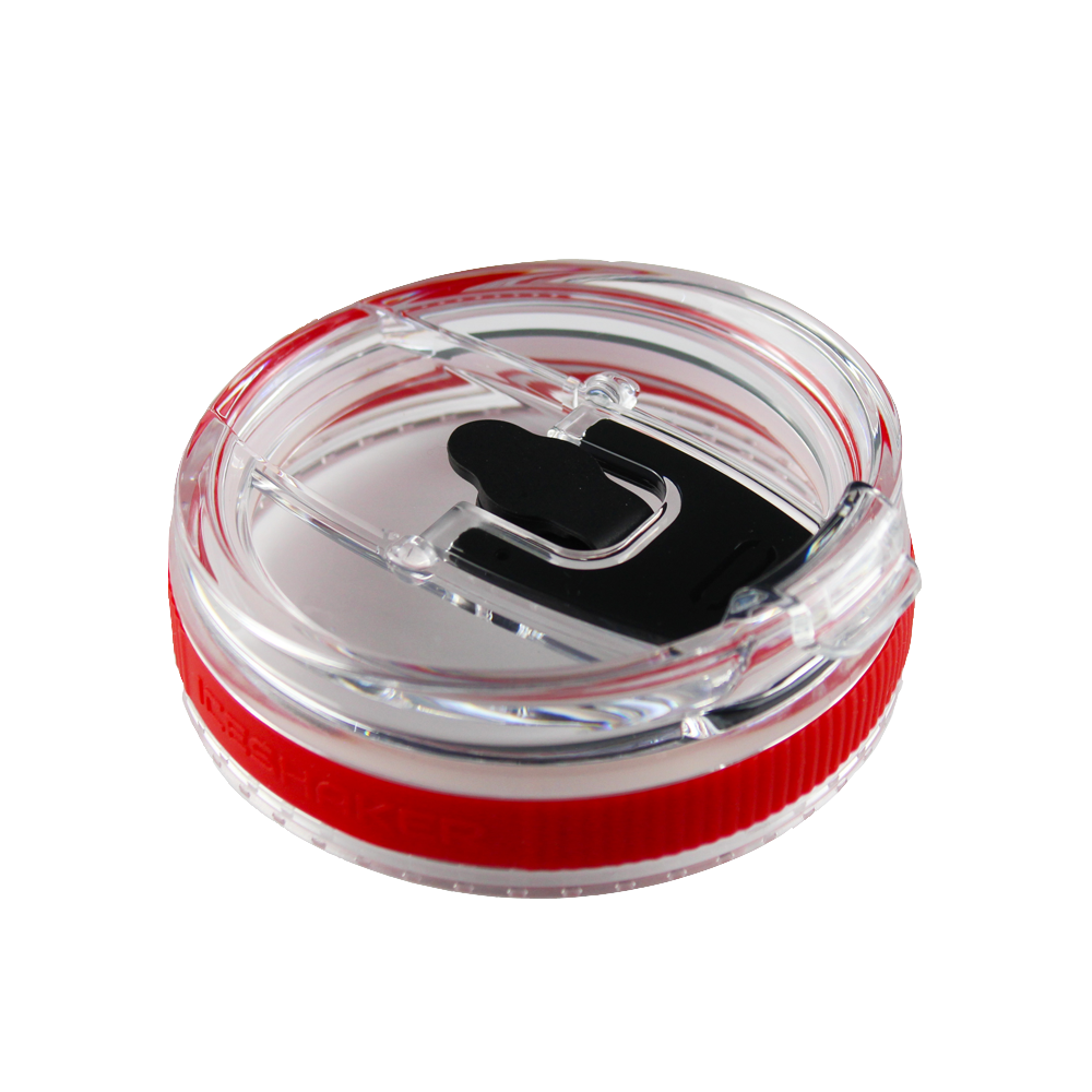 26oz Flex Lid with Straw - Red Band