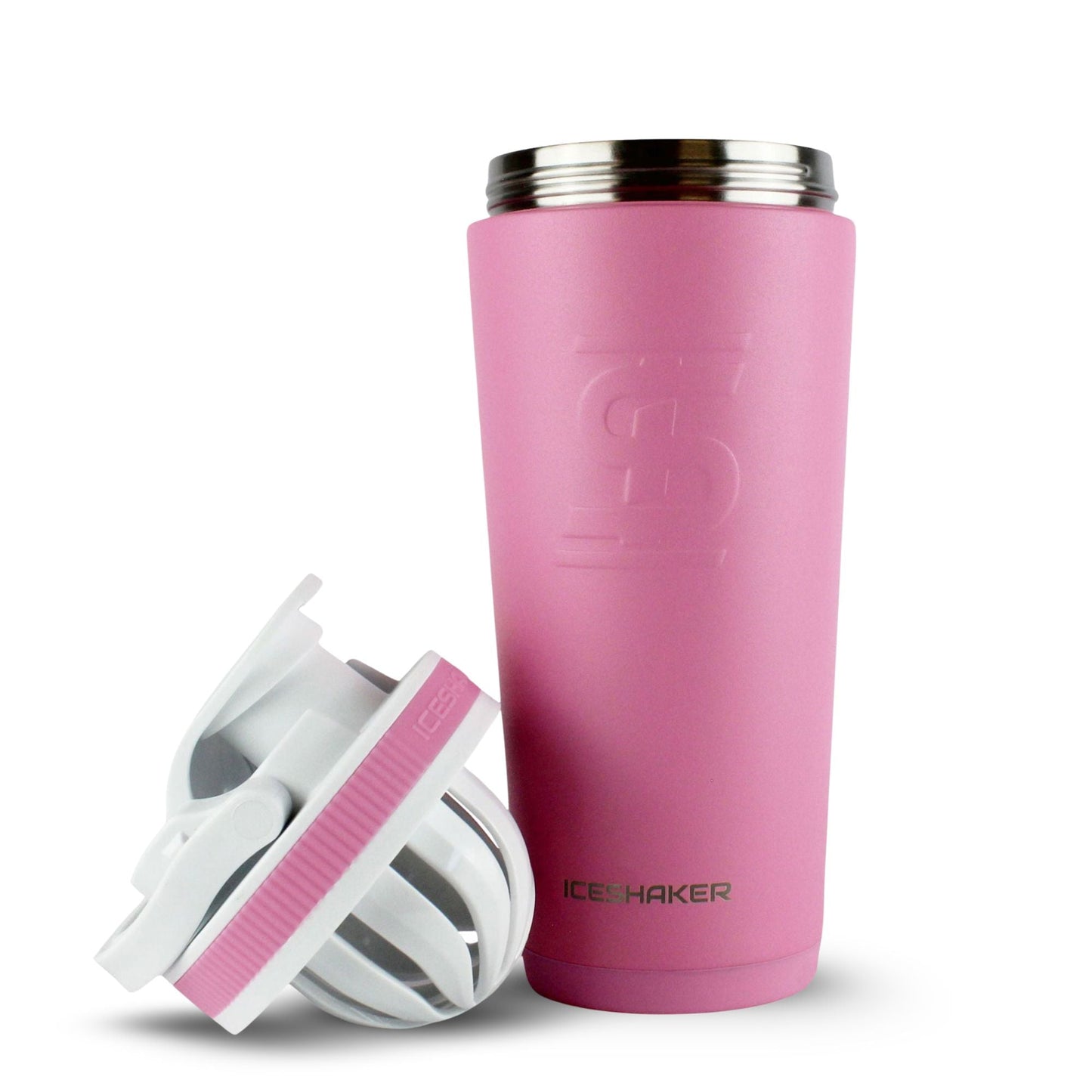 Ice Shaker Matte Series 26oz Shaker Bottle - Pink