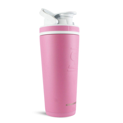 CUSTOM Sports Logo 26oz Ice Shaker - Pink