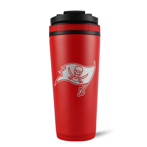 Officially Licensed Tampa Bay Buccaneers 26oz Ice Shaker - Red