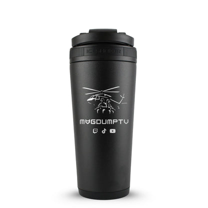 Custom MagDump TV Helicopter 26oz Ice Shaker