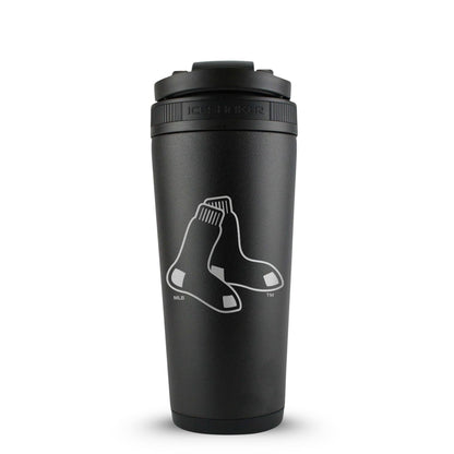 Officially Licensed Boston Red Sox 26oz Ice Shaker - Black
