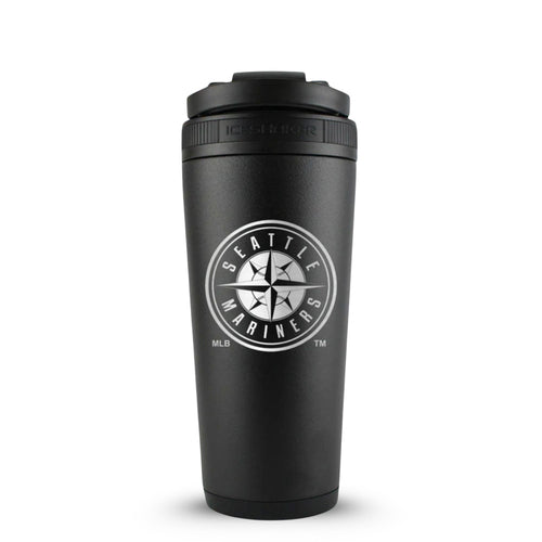 Officially Licensed Seattle Mariners 26oz Ice Shaker - Black