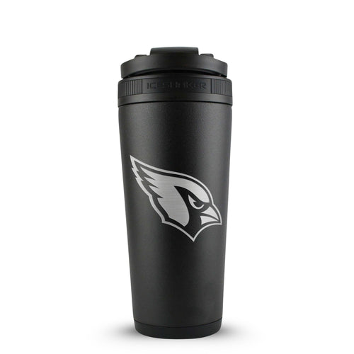 Officially Licensed Arizona Cardinals 26oz Ice Shaker - Black