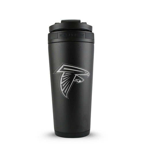 Officially Licensed Atlanta Falcons 26oz Ice Shaker - Black