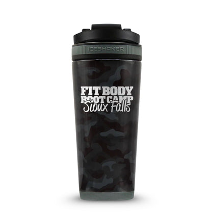 Custom Sioux Falls Fit Body Boot Camp 26oz Ice Shakers