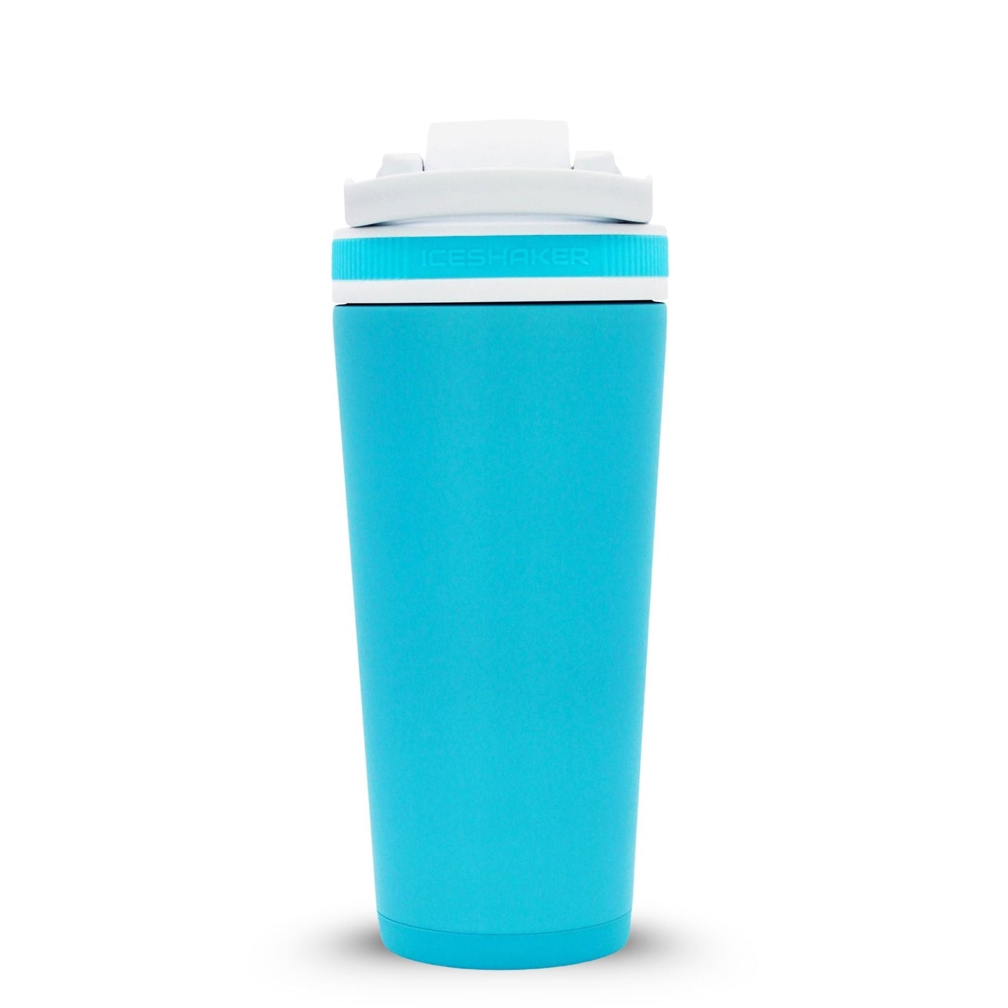 Ice Shaker Matte Series 26oz Shaker Bottle - Caribbean Blue