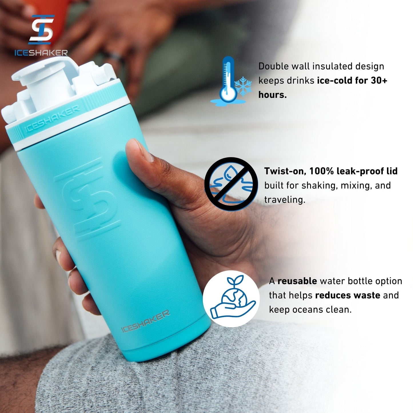 Custom Sioux Falls Fit Body Boot Camp Kettlebell 26oz Ice Shakers