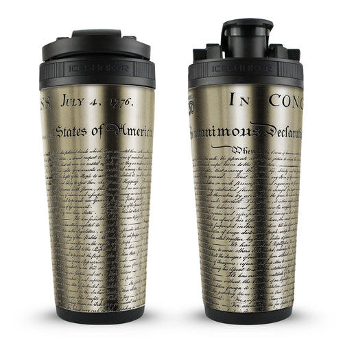 Ice Shaker Allegiance Series 26oz Shaker Bottle - Declaration of Independence