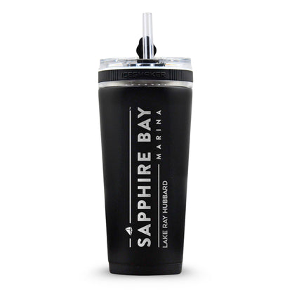 Sapphire Bay Marina Custom 26oz Flex Bottles