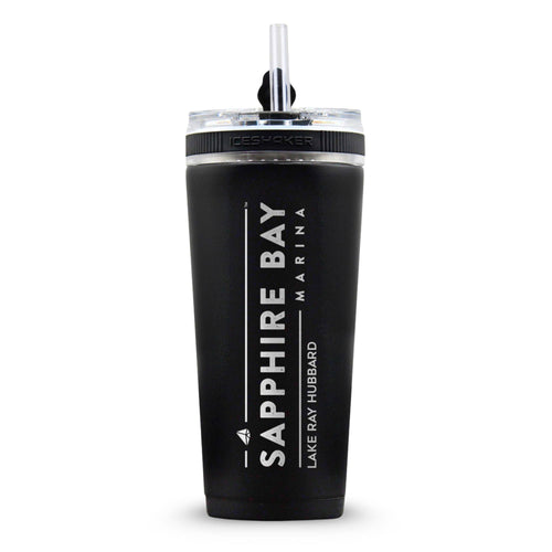 Sapphire Bay Marina Custom 26oz Flex Bottles