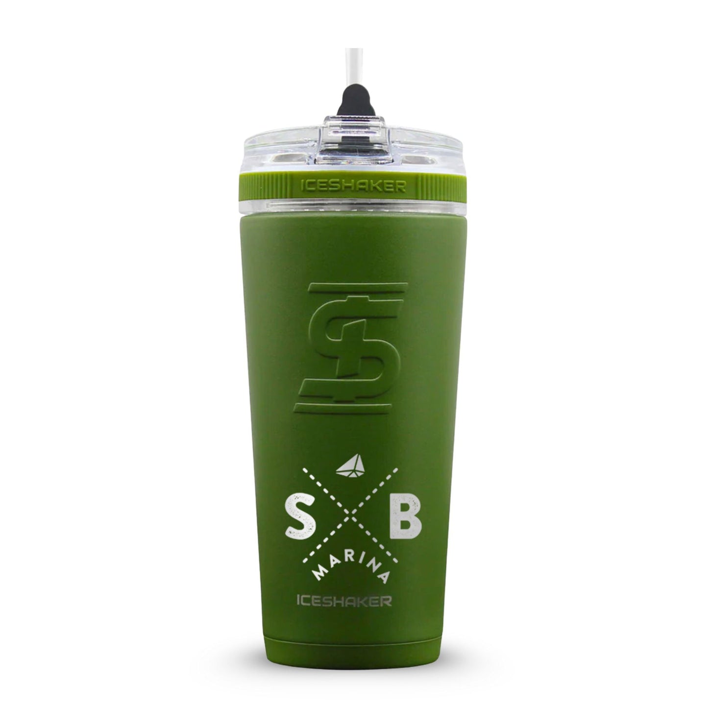 Sapphire Bay Marina Custom 26oz Flex Bottles