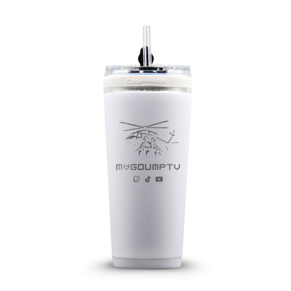 Custom MagDumpTV Helicopter 26oz Flex Bottle
