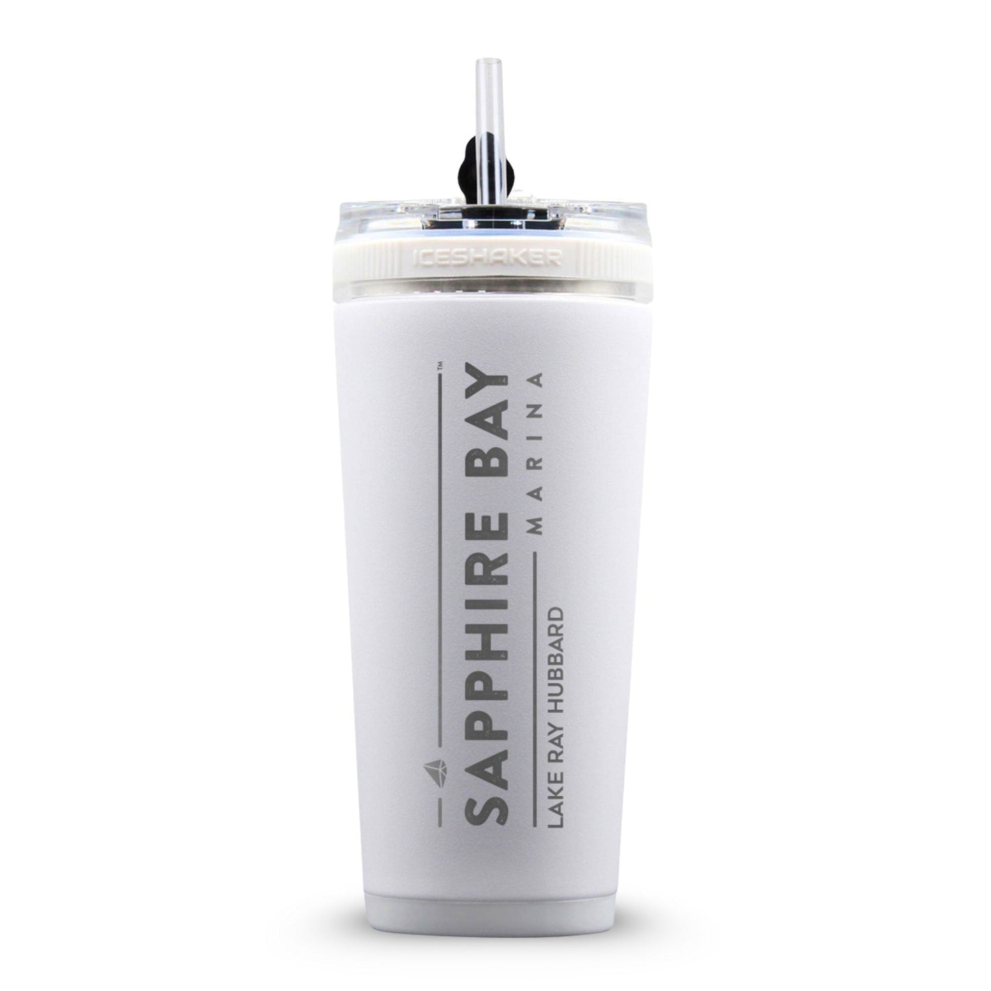 Sapphire Bay Marina Custom 26oz Flex Bottles