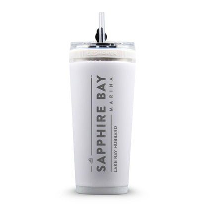 Sapphire Bay Marina Custom 26oz Flex Bottles