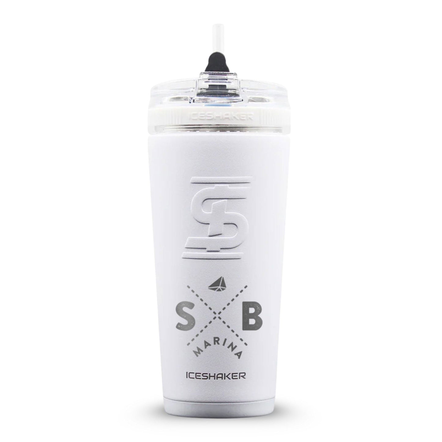Sapphire Bay Marina Custom 26oz Flex Bottles