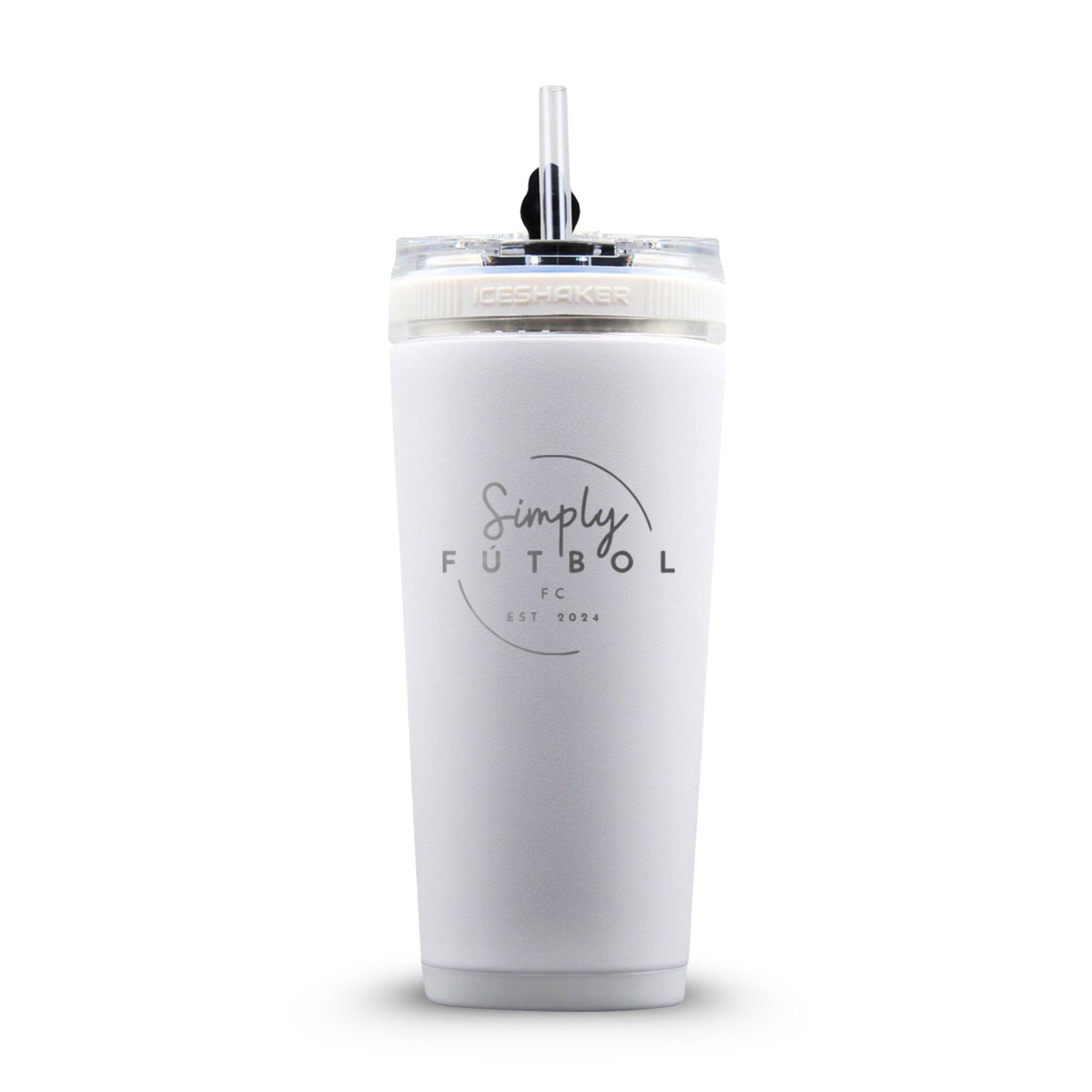 Custom Simply Futbol FC 26oz Flex Bottles