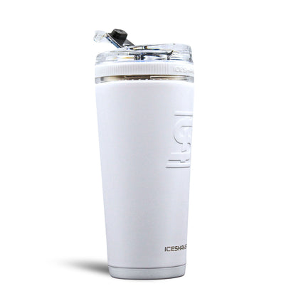 Officially Licensed Green Bay Packers 26oz Flex Bottle - White