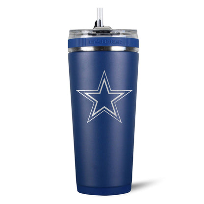Officially Licensed Dallas Cowboys 26oz Flex Bottle - Navy