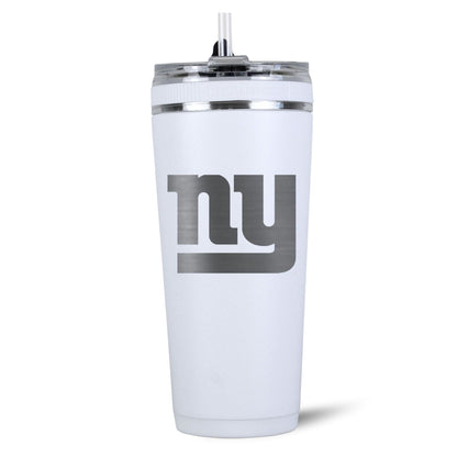 Officially Licensed New York Giants 26oz Flex Bottle - White