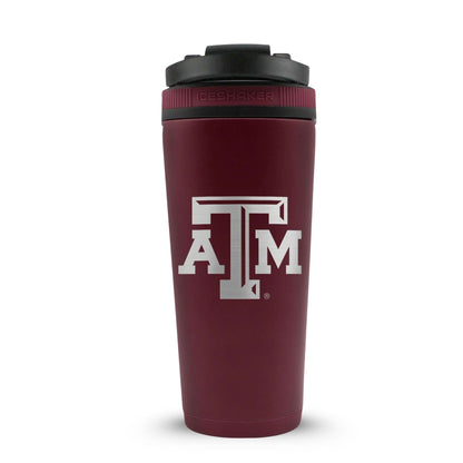 Officially Licensed Texas A&M University 26oz Ice Shaker - Maroon