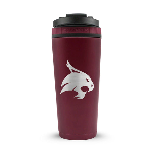Officially Licensed Texas State University 26oz Ice Shaker