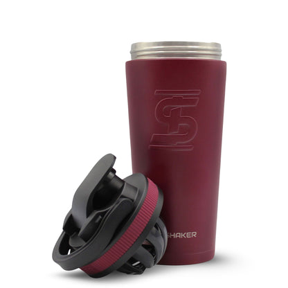 Ice Shaker Matte Series 26oz Shaker Bottle - Maroon