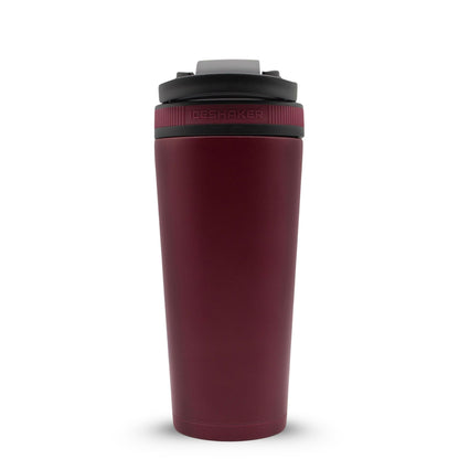 Ice Shaker Matte Series 26oz Shaker Bottle - Maroon