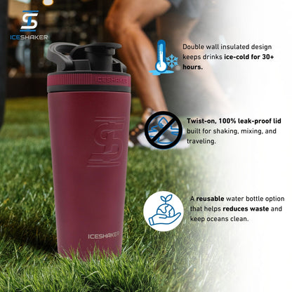 26oz Ice Shaker - Maroon