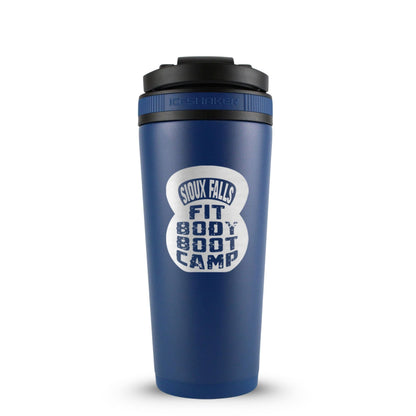 Custom Sioux Falls Fit Body Boot Camp Kettlebell 26oz Ice Shakers