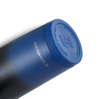 Ice Shaker Ombre Series 26oz Shaker Bottle - Navy Black Ombre