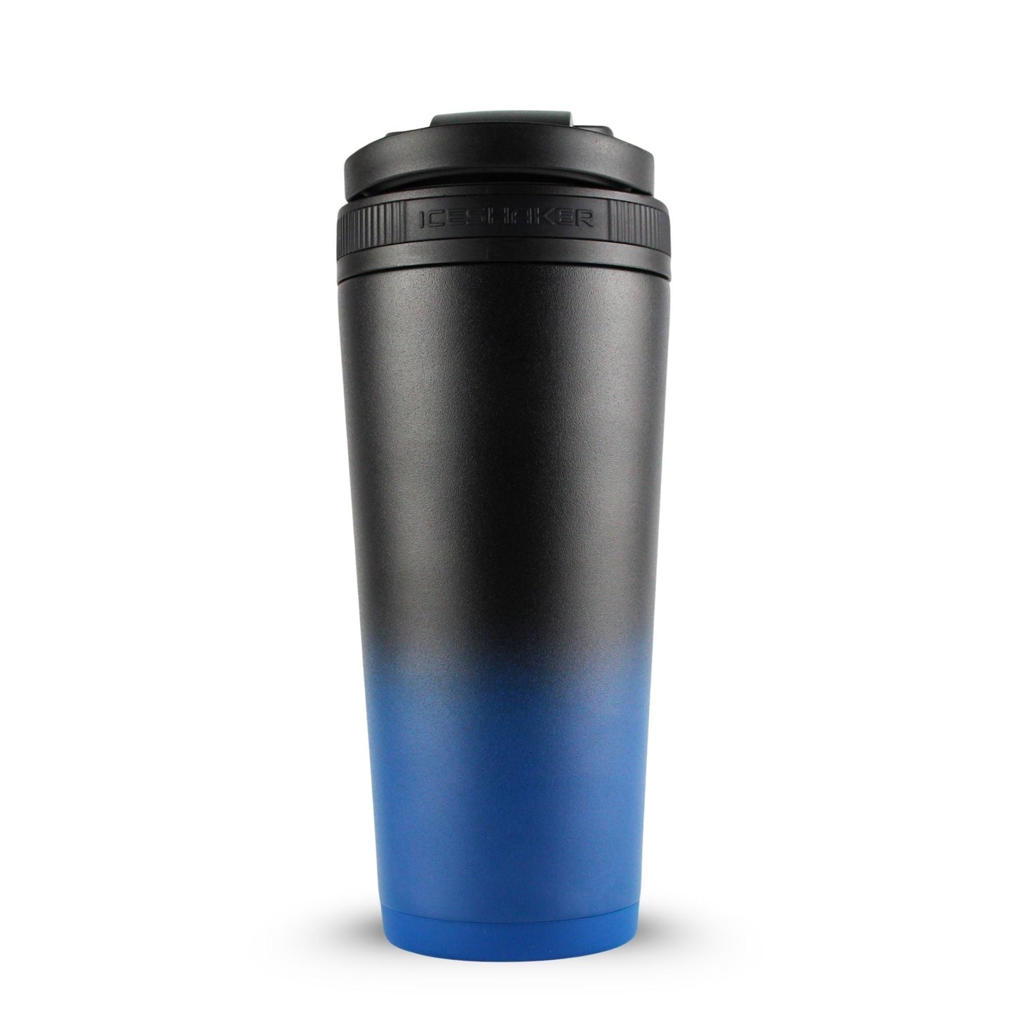 Ice Shaker Ombre Series 26oz Shaker Bottle - Navy Black Ombre