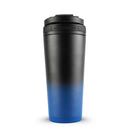 Ice Shaker Ombre Series 26oz Shaker Bottle - Navy Black Ombre