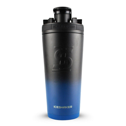 Ice Shaker Ombre Series 26oz Shaker Bottle - Navy Black Ombre