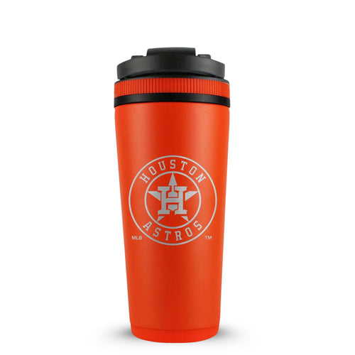 Officially Licensed Houston Astros 26oz Ice Shaker - Orange