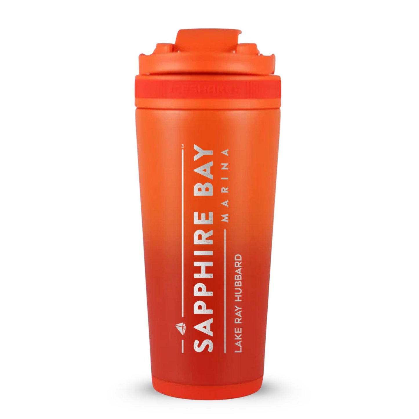 Sapphire Bay Marina Custom 26oz Ice Shakers