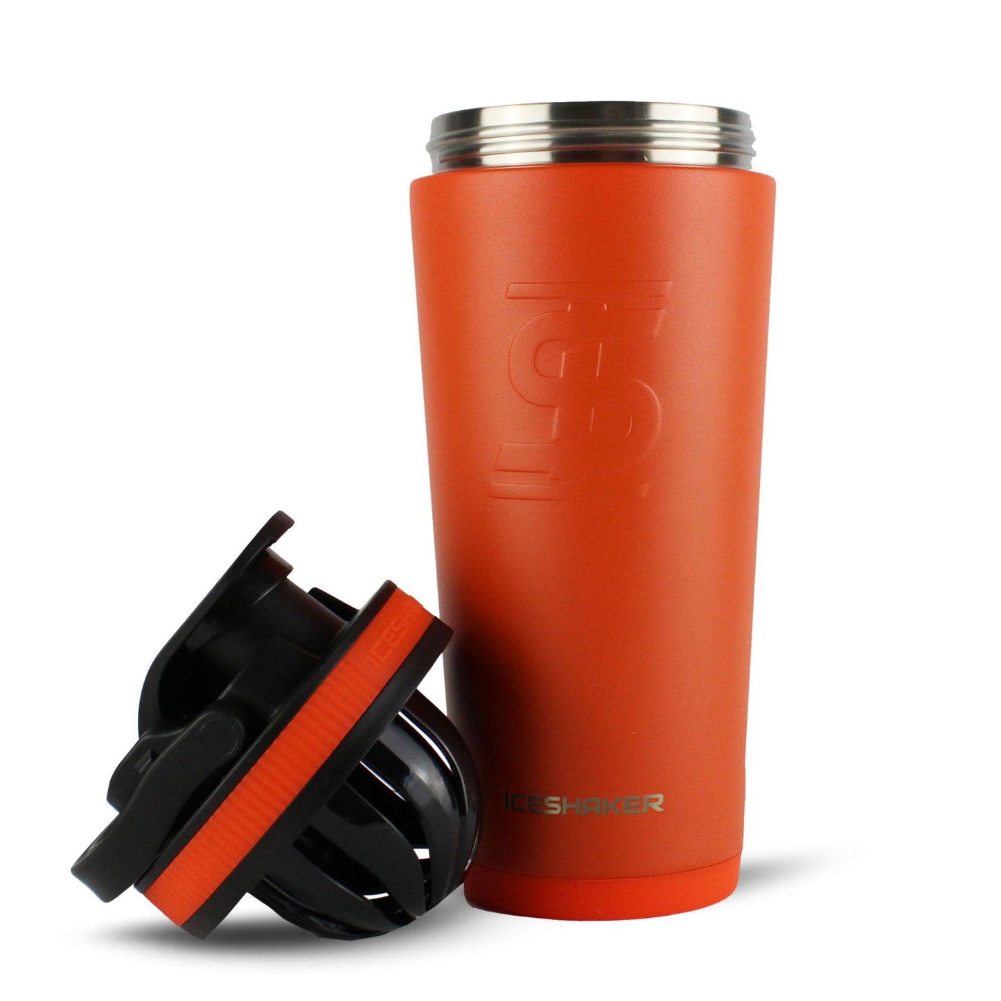 Orange 26oz Ice Shaker Bundle