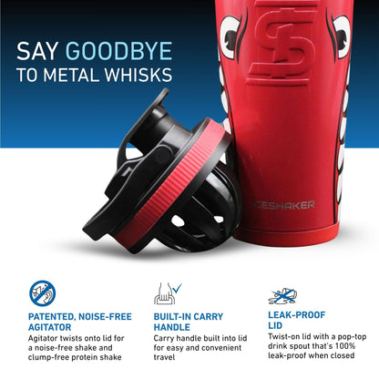 26oz Ice Shaker - Red Bomber