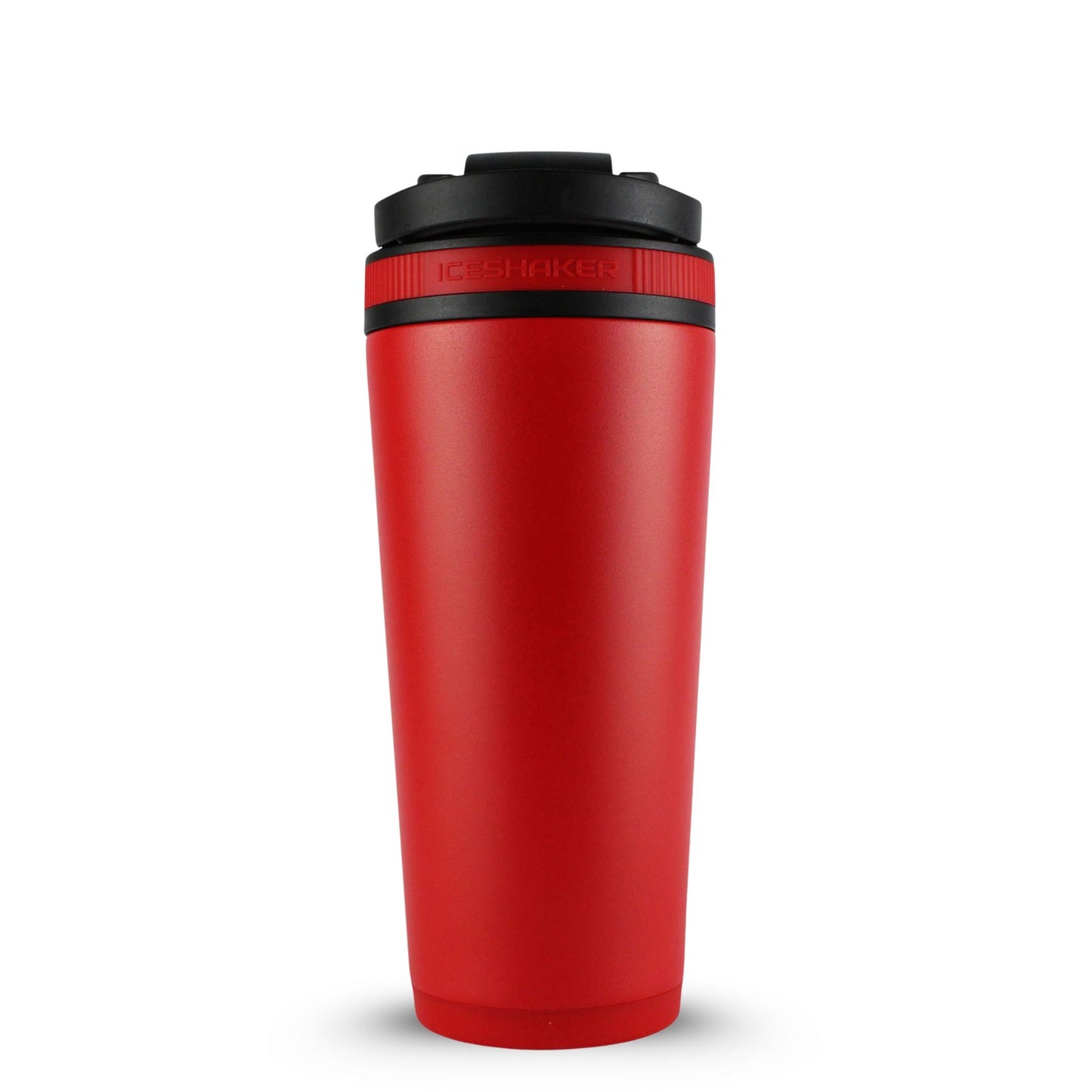 Ice Shaker Matte Series 26oz Shaker Bottle - Red