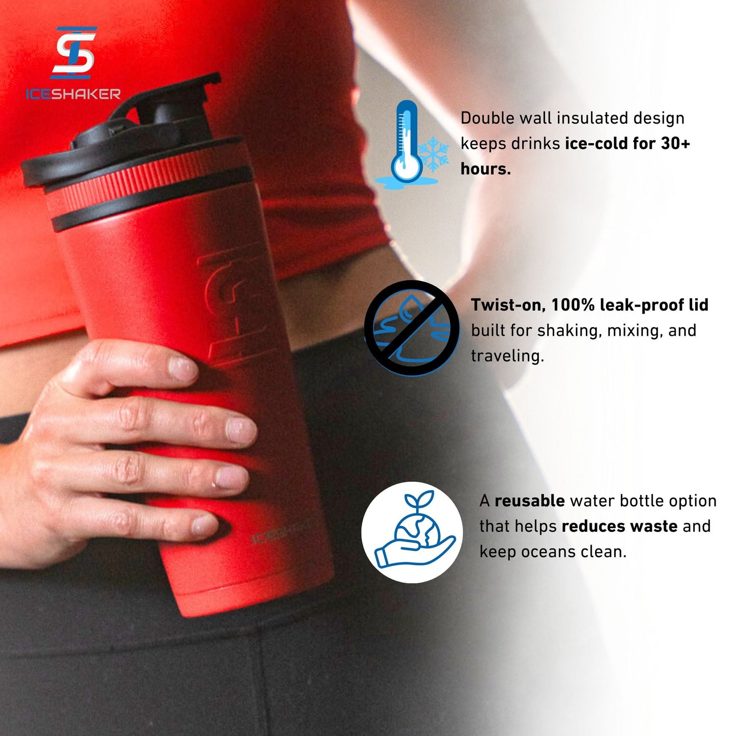 Officially Licensed FC Dallas 26oz Ice Shaker