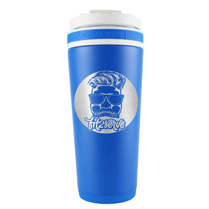 FIT2SERVE 26oz Ice Shaker - Royal Blue