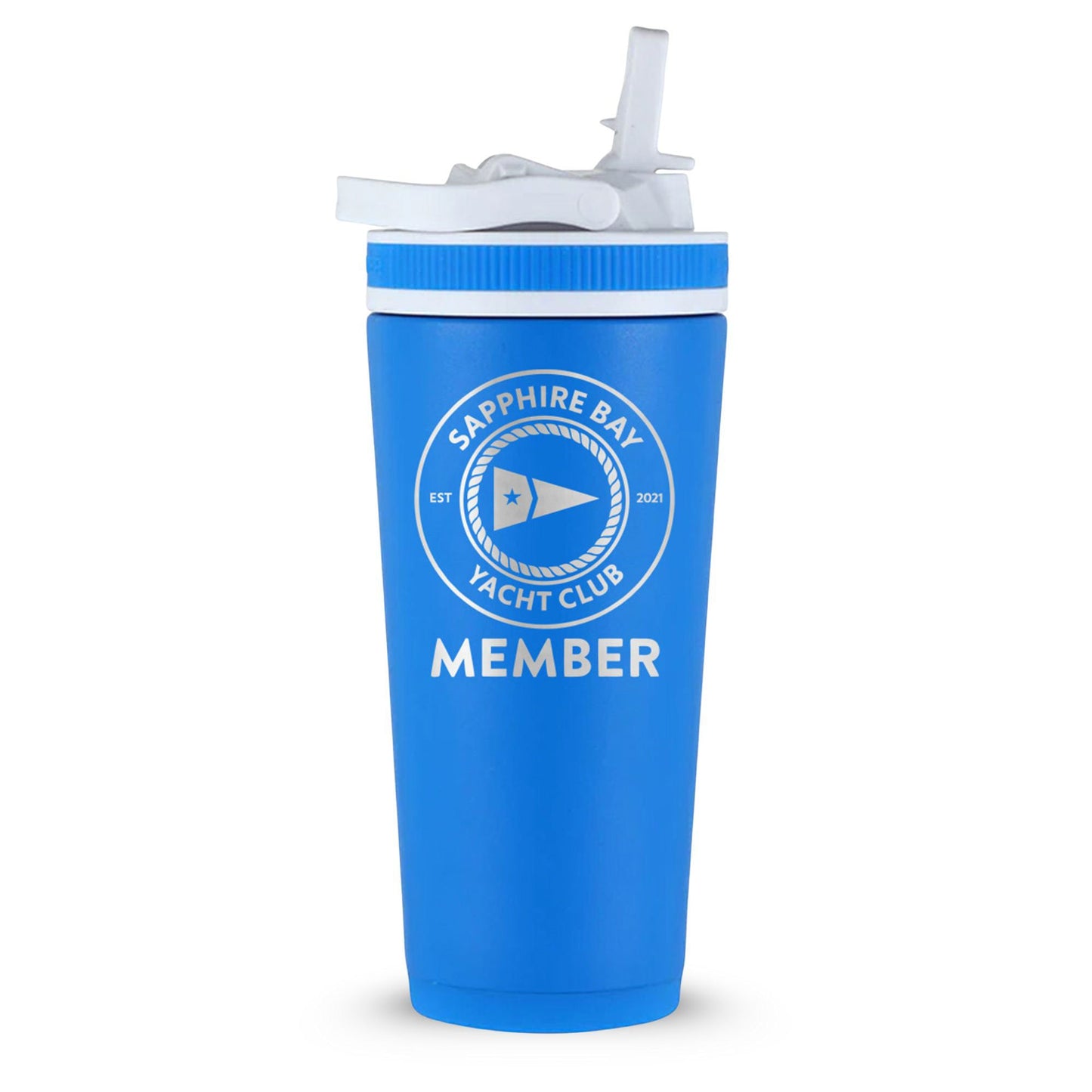 Sapphire Bay Marina Yacht Club Member Custom 26oz Sport Bottle