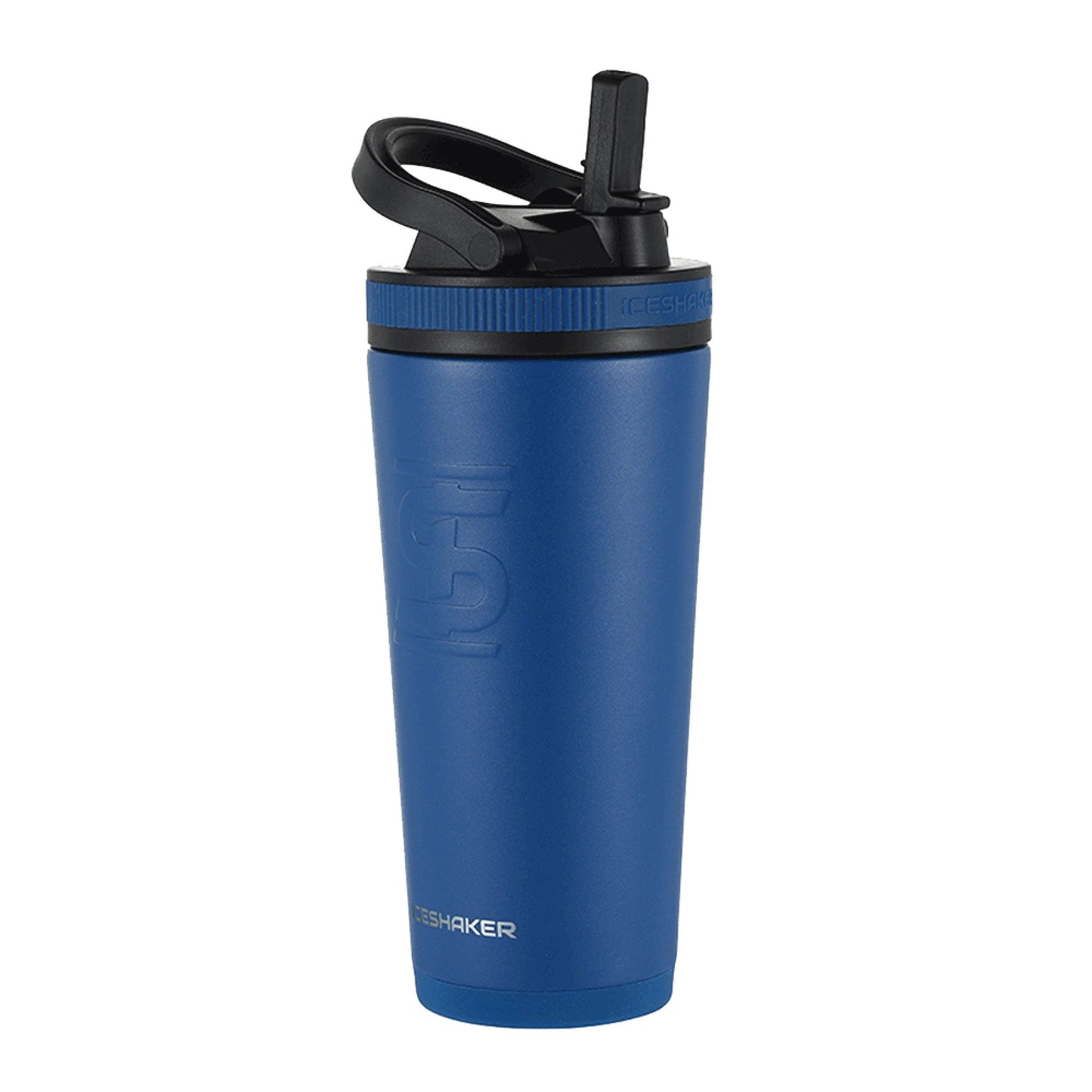 Custom Fastpitch Lightning Softball 26oz Sport Bottle - Navy