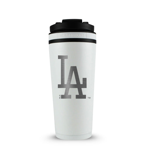 Officially Licensed Los Angeles Dodgers Classic 26oz Ice Shaker - White