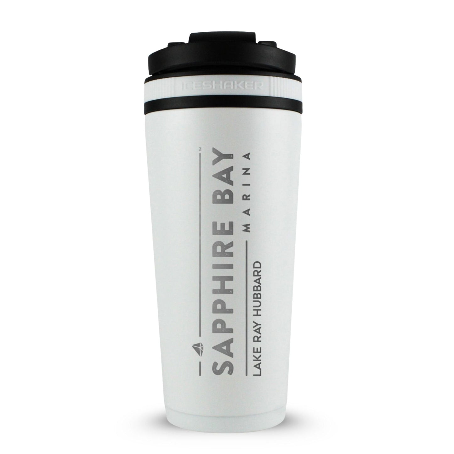 Sapphire Bay Marina Custom 26oz Ice Shakers