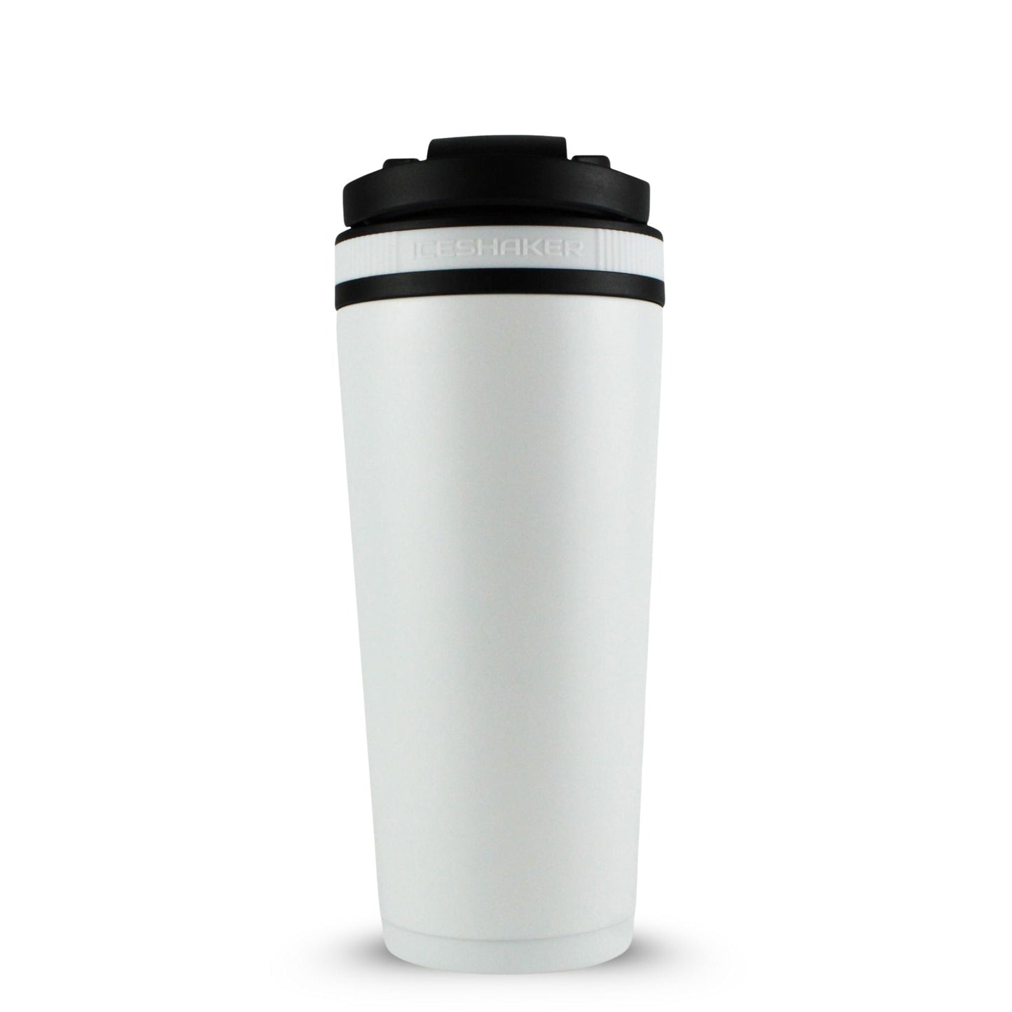 Ice Shaker Matte Series 26oz Shaker Bottle - White