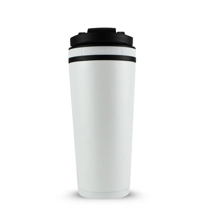 Ice Shaker Matte Series 26oz Shaker Bottle - White
