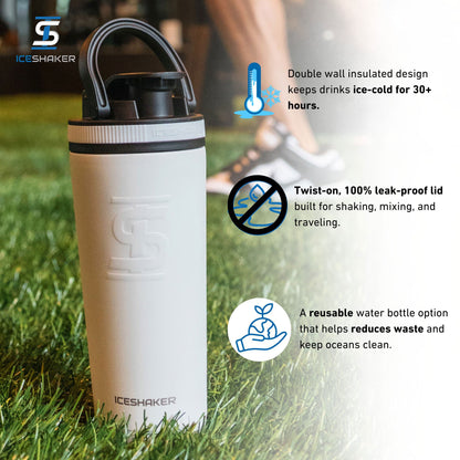 Officially Licensed Arizona State 26oz Ice Shaker - White