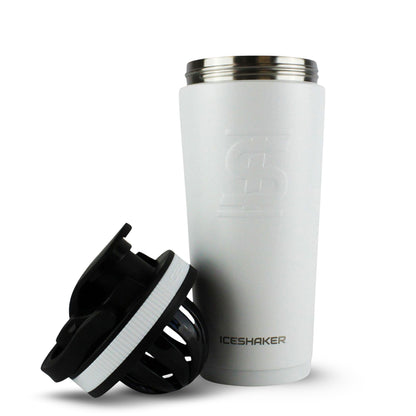 Officially Licensed Miami Heat 26oz Ice Shaker - White